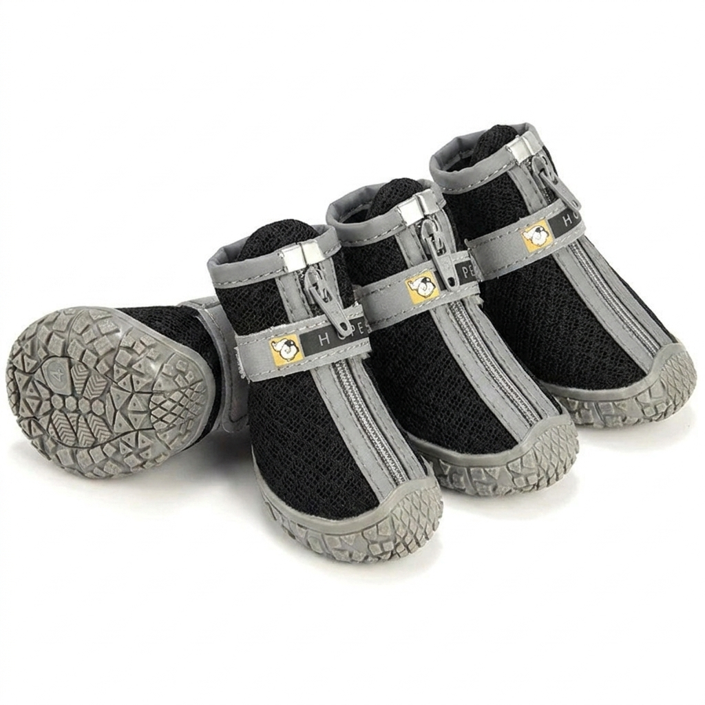 Dog Boots – Paw Comfort with Non-Slip Plush-Lined Protection
