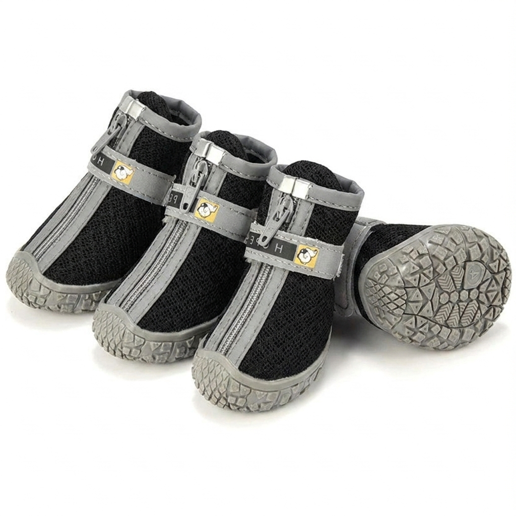 Dog Boots – Paw Comfort with Non-Slip Plush-Lined Protection