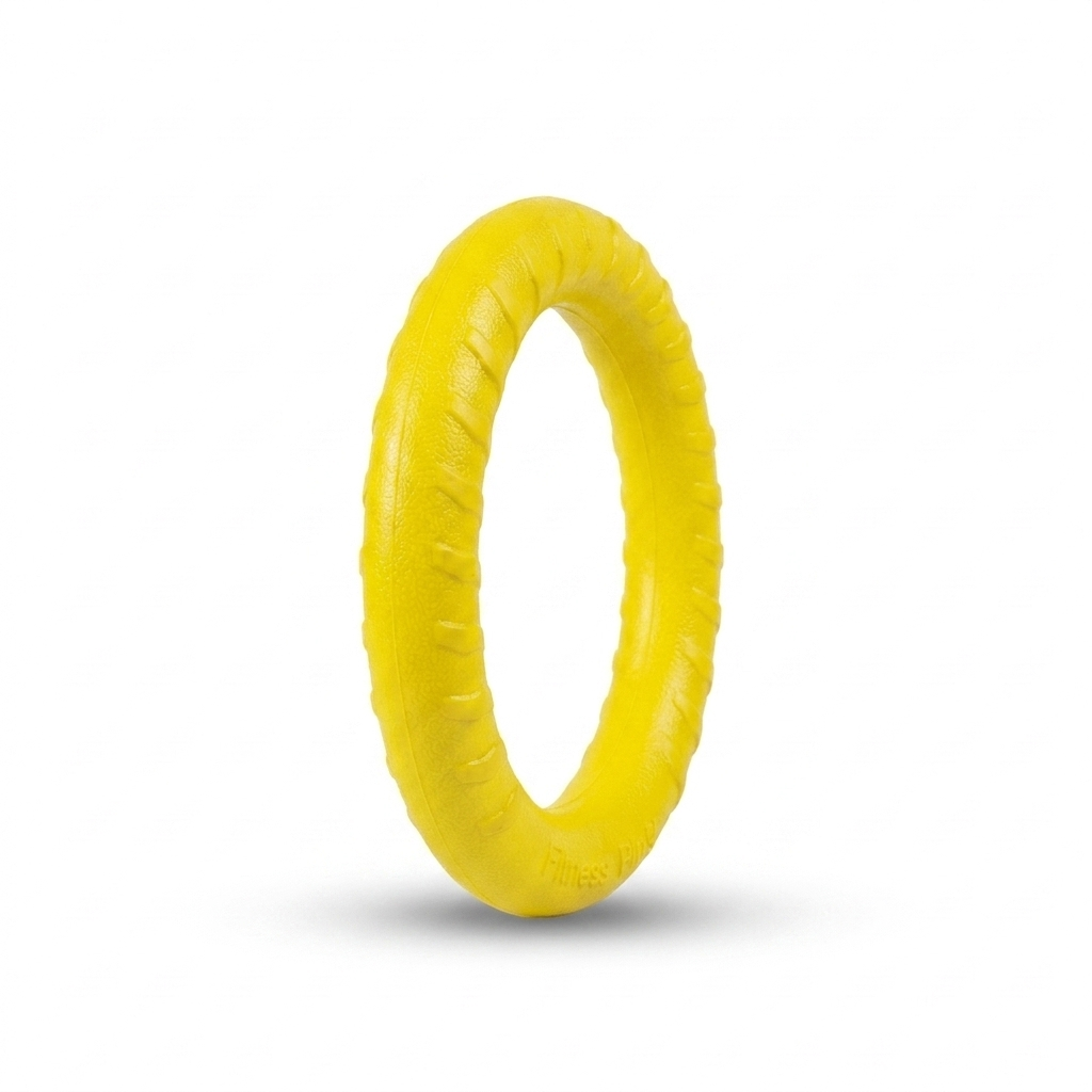 Dog Flying Ring Toy – Active Fetch Fun with Durable Rubber Design