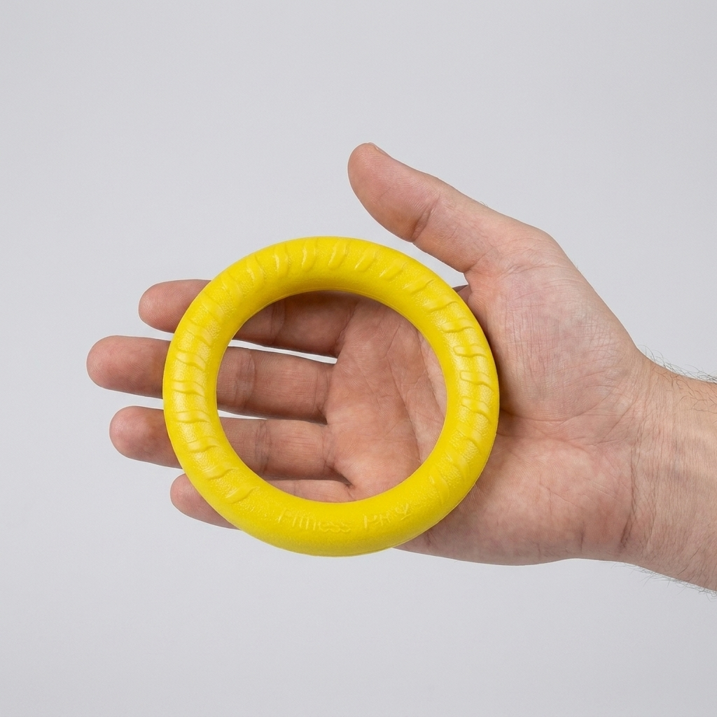 Dog Flying Ring Toy – Active Fetch Fun with Durable Rubber Design