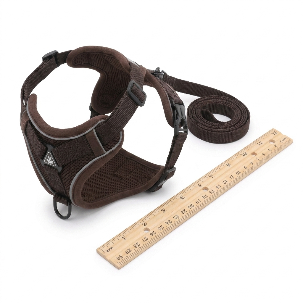 Adjustable Pet Harness & Leash Set – Secure Comfort with Soft Vest