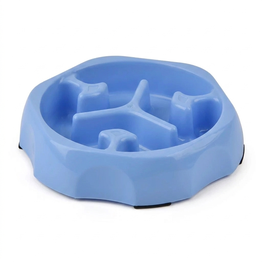 Slow Feeder Pet Bowl – Calm Mealtimes with Durable Puzzle Design
