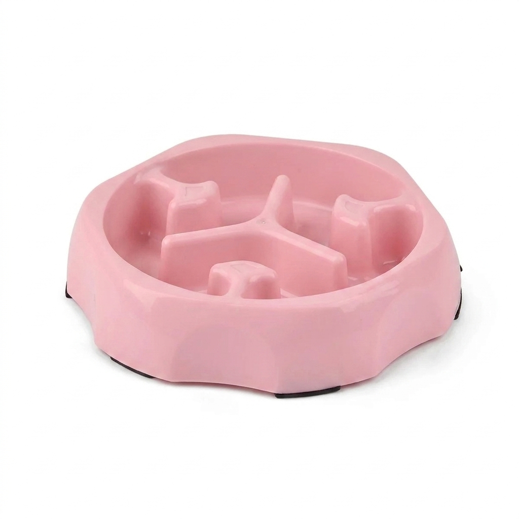 Slow Feeder Pet Bowl – Calm Mealtimes with Durable Puzzle Design