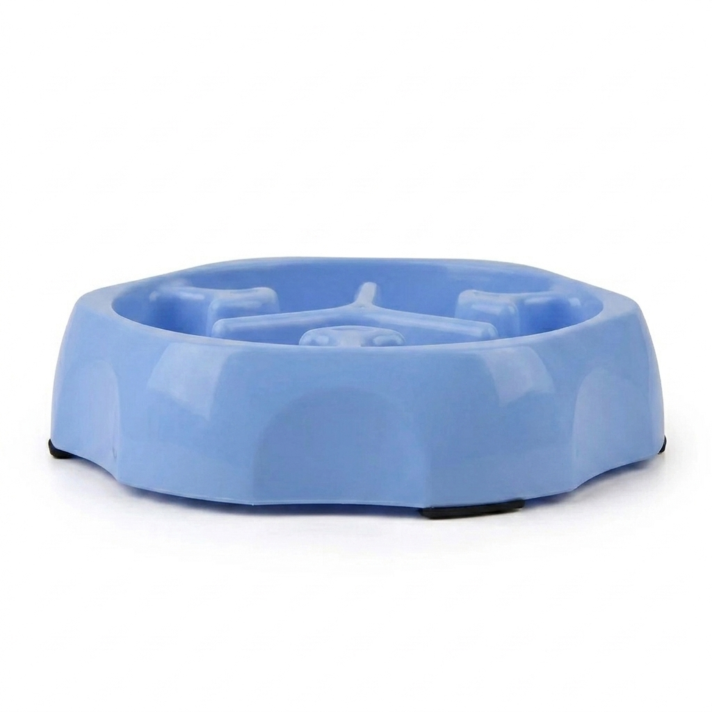 Slow Feeder Pet Bowl – Calm Mealtimes with Durable Puzzle Design