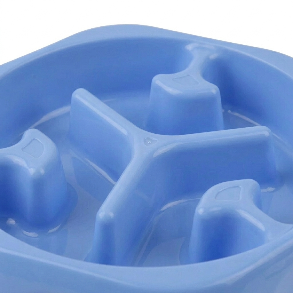 Slow Feeder Pet Bowl – Calm Mealtimes with Durable Puzzle Design