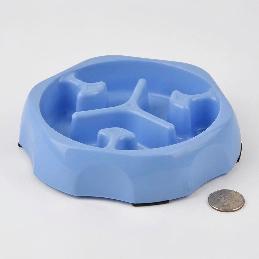 Slow Feeder Pet Bowl – Calm Mealtimes with Durable Puzzle Design