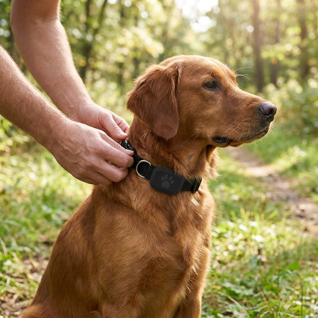 Pet GPS Tracker – Real-Time Location with Waterproof Design
