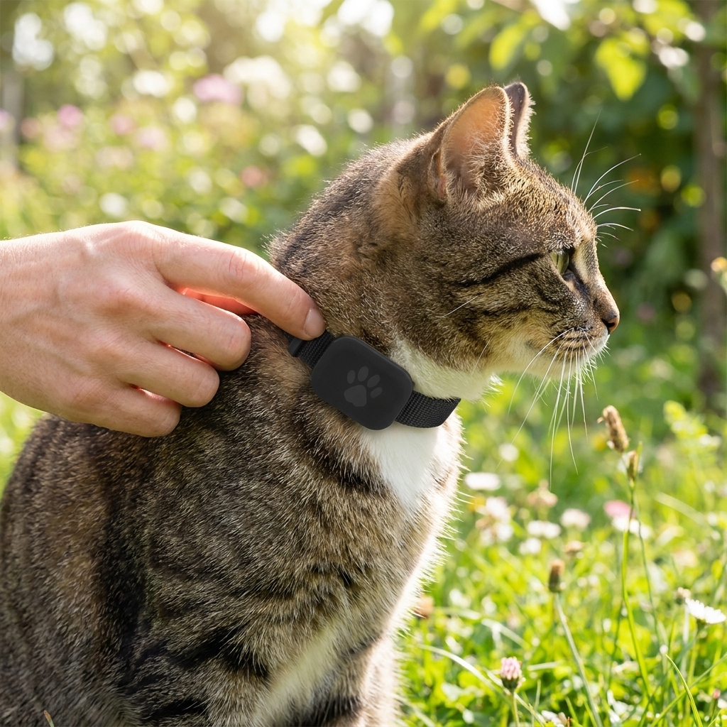 Pet GPS Tracker – Real-Time Location with Waterproof Design