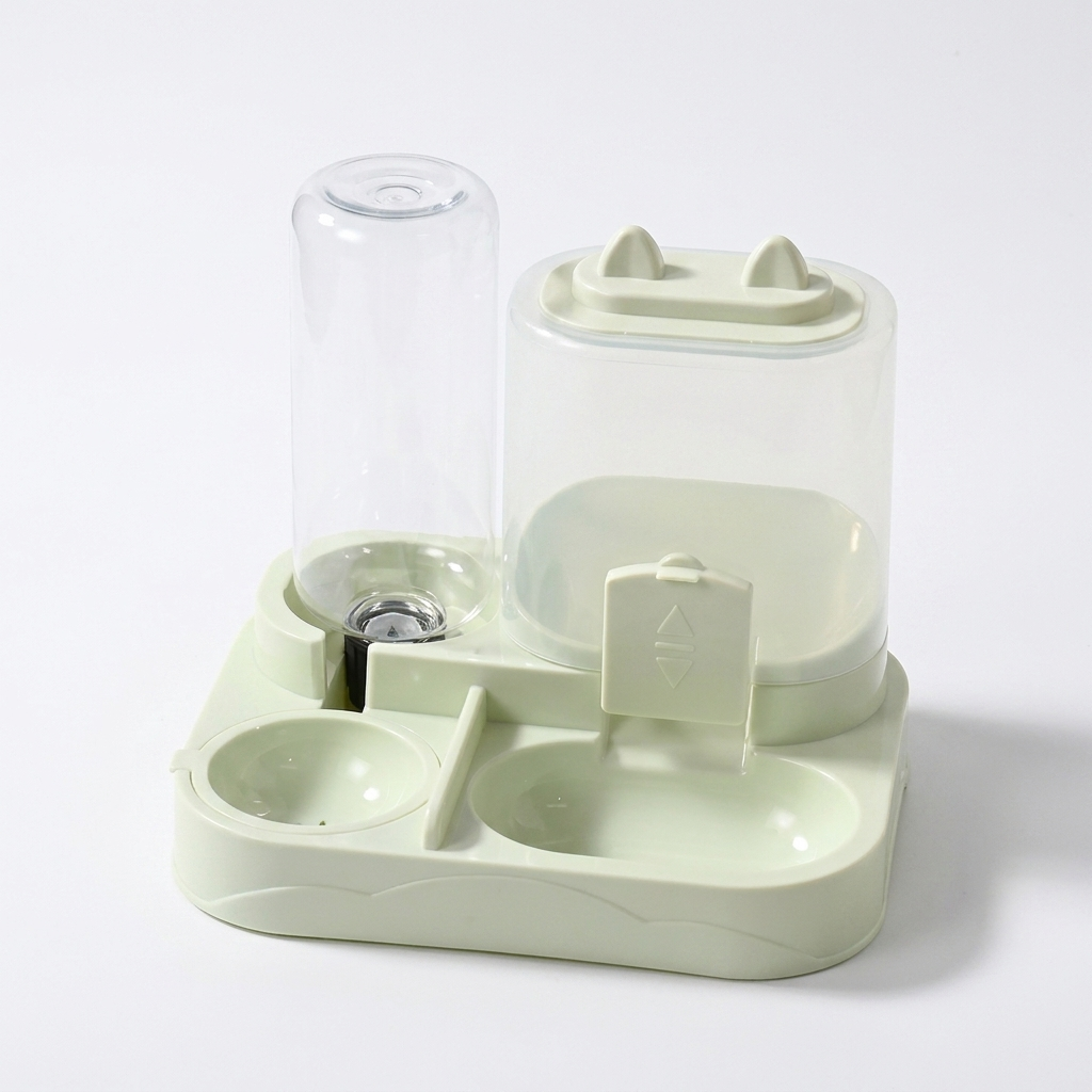 Automatic Pet Feeder & Water Dispenser – Large Capacity Food Station