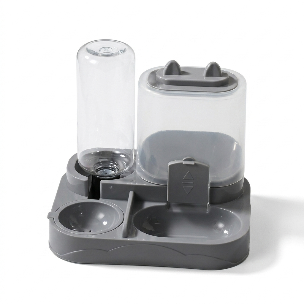 Automatic Pet Feeder & Water Dispenser – Large Capacity Food Station