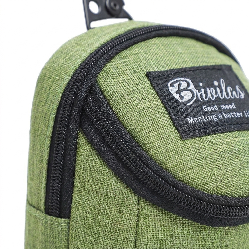 Portable Dog Treat Bag for Hands-Free Training & Walks with Waist Belt