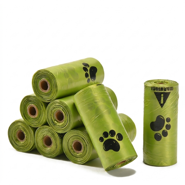 Eco-Friendly Dog Poop Bags – Leak-Proof Cleanup with EPI Material