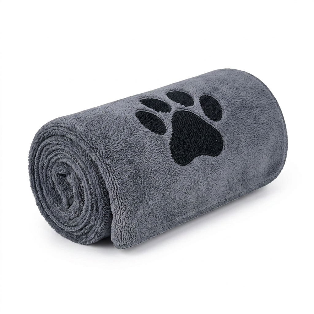 Microfiber Pet Bath Towel – Fast Drying with Ultra-Soft Fabric