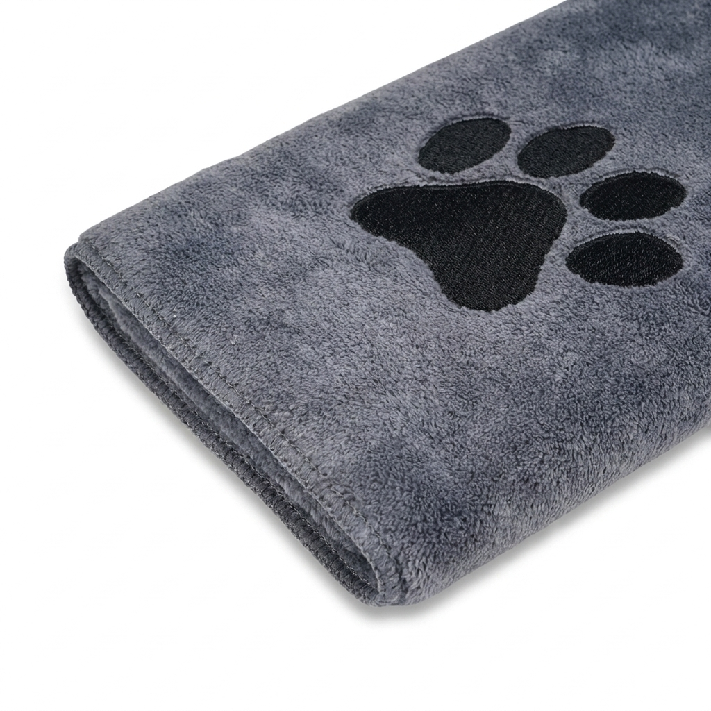 Microfiber Pet Bath Towel – Fast Drying with Ultra-Soft Fabric