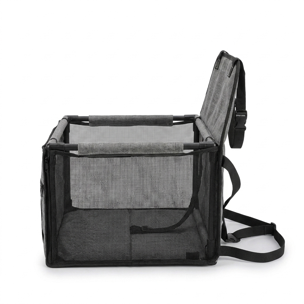 Waterproof Dog Car Seat Cover – Secure Travel with Oxford Fabric