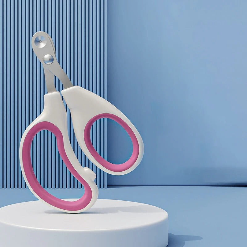 Professional Stainless Steel Pet Nail Clippers for Cats & Dogs