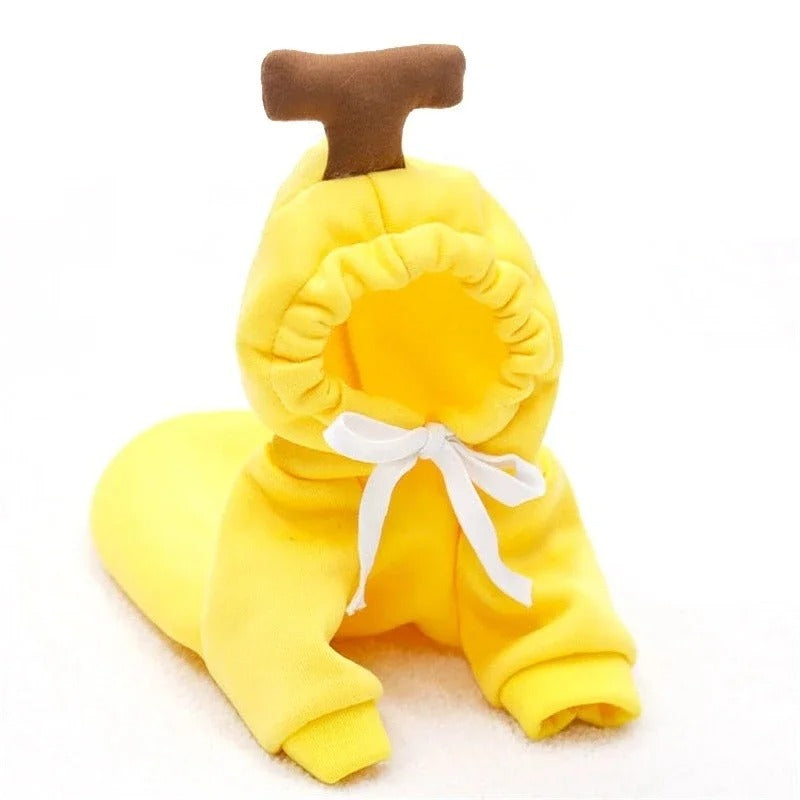 Cute Fleece Dog Hoodie for Small Dogs – Warm Pet Jacket