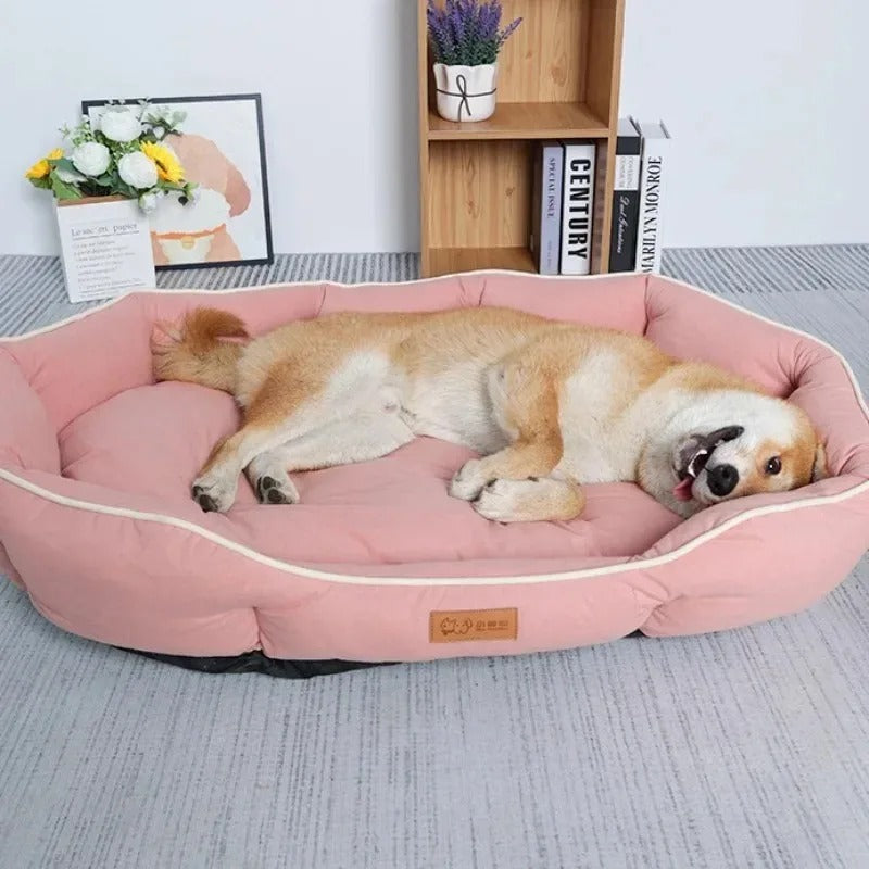 Fluffy Dog Sofa Bed for Small Breeds – Soft Pet Cushion