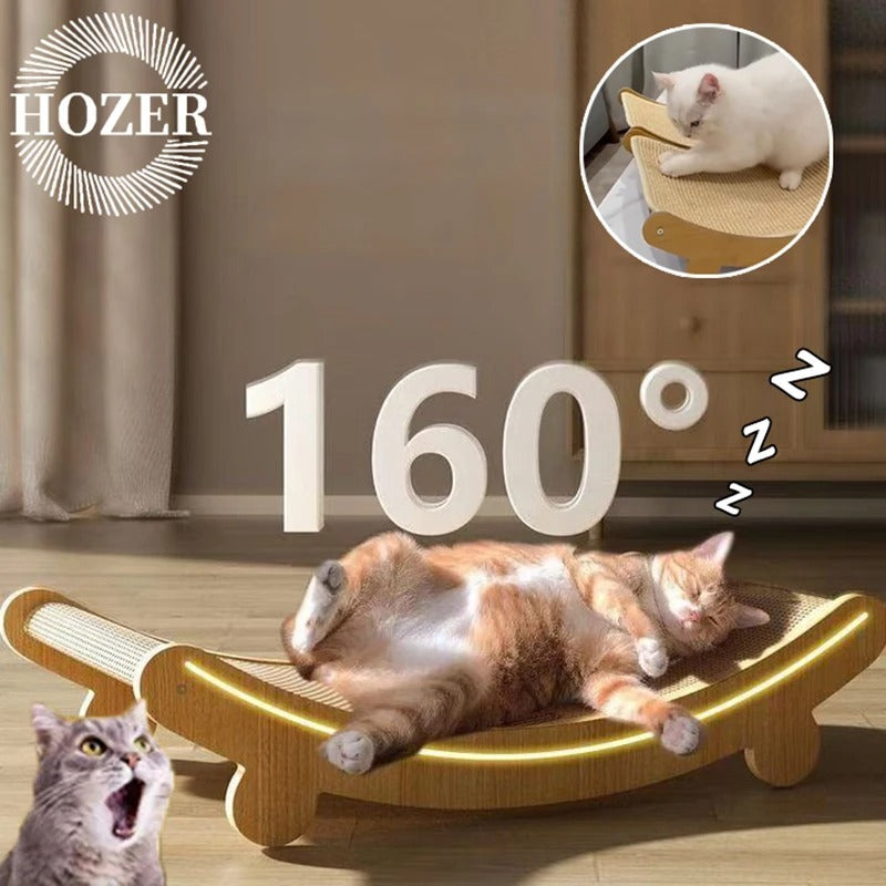 Cat Scratching Pad Bed – Wear-Resistant, Detachable Toy