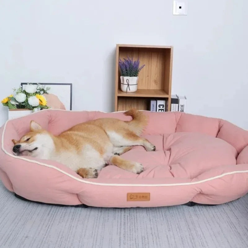 Fluffy Dog Sofa Bed for Small Breeds – Soft Pet Cushion