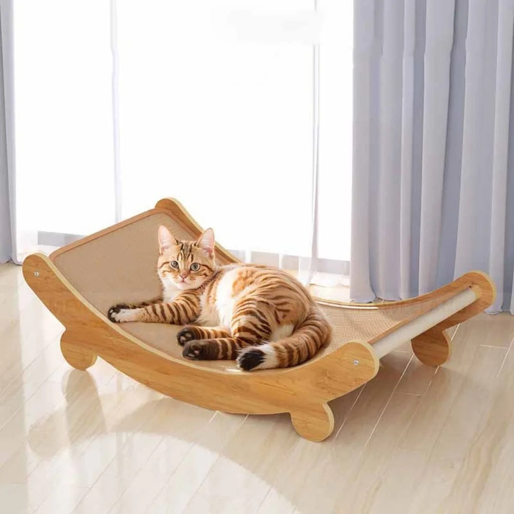 Cat Scratching Pad Bed – Wear-Resistant, Detachable Toy