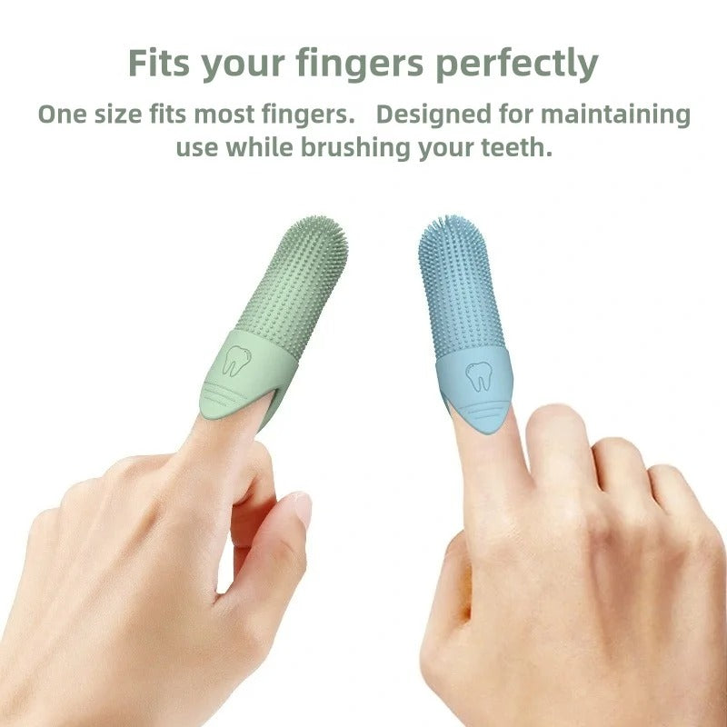 360° Dog Finger Toothbrush – Silicone Pet Dental Care