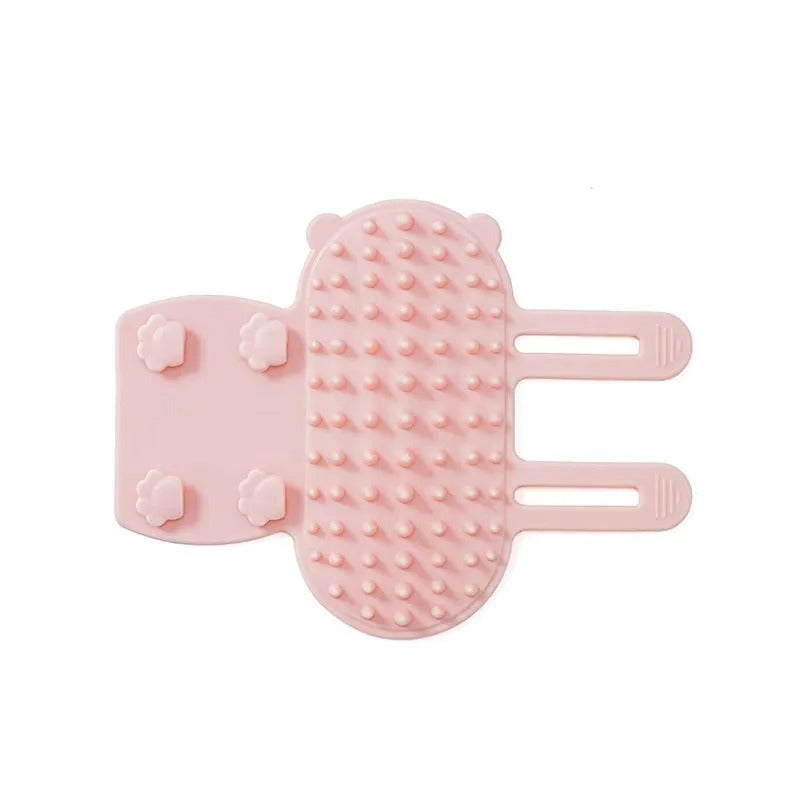 Self-Cleaning Cat Brush Wall Groomer for Shedding & Massage