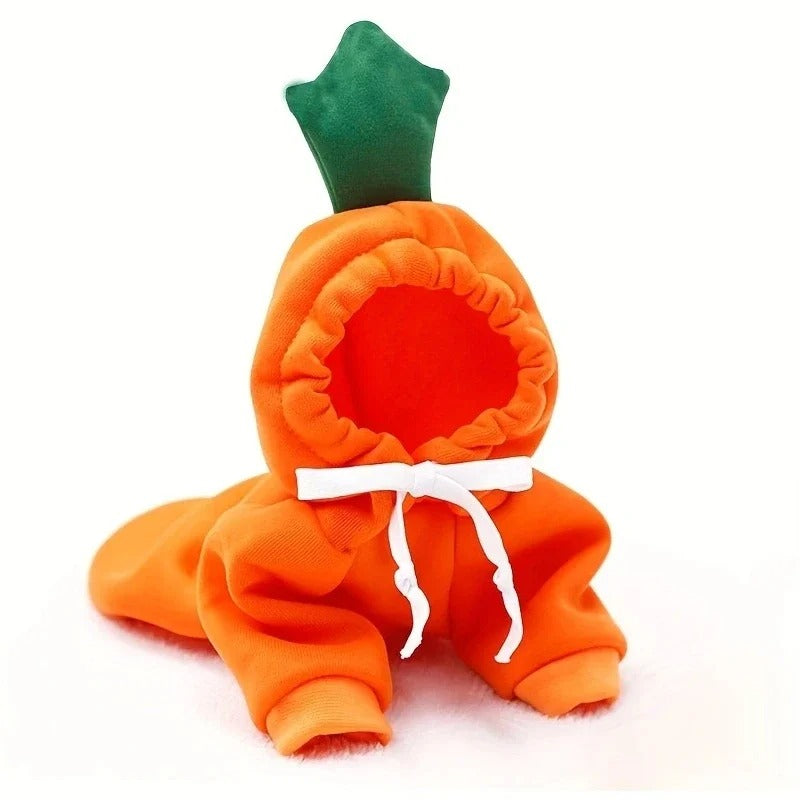 Cute Fleece Dog Hoodie for Small Dogs – Warm Pet Jacket