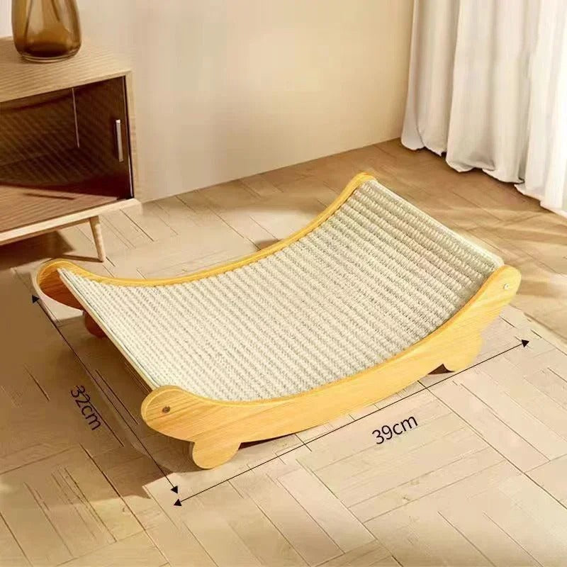 Cat Scratching Pad Bed – Wear-Resistant, Detachable Toy