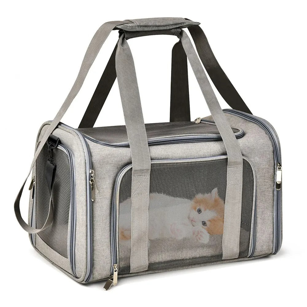 Airline Approved Pet Carrier Bag for Small Dogs & Cats