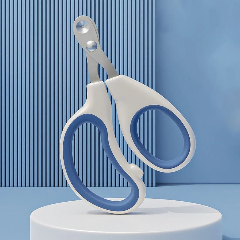 Professional Stainless Steel Pet Nail Clippers for Cats & Dogs