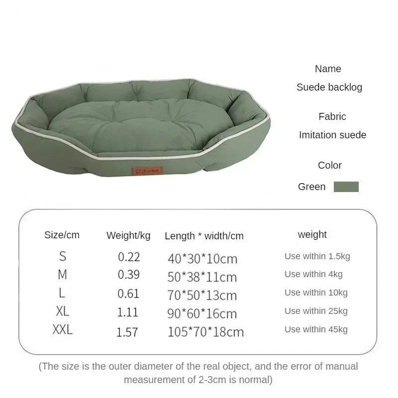 Fluffy Dog Sofa Bed for Small Breeds – Soft Pet Cushion
