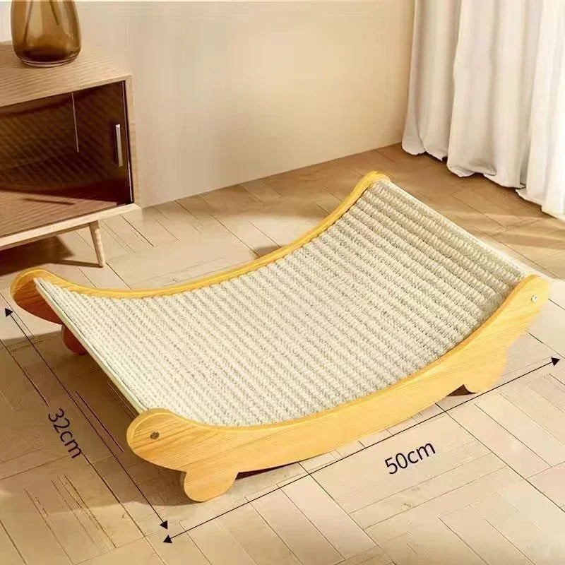 Cat Scratching Pad Bed – Wear-Resistant, Detachable Toy