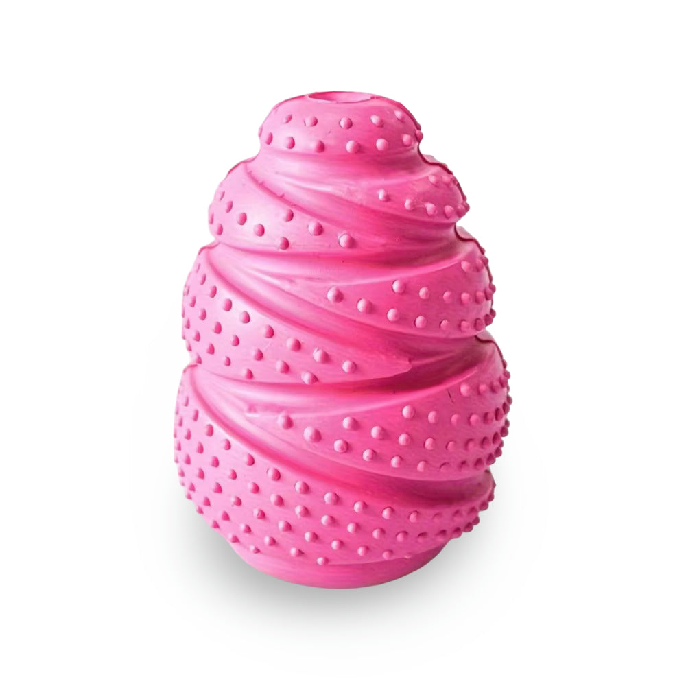 Rubber Dog Chew Toy – Treat Dispensing Puzzle Ball