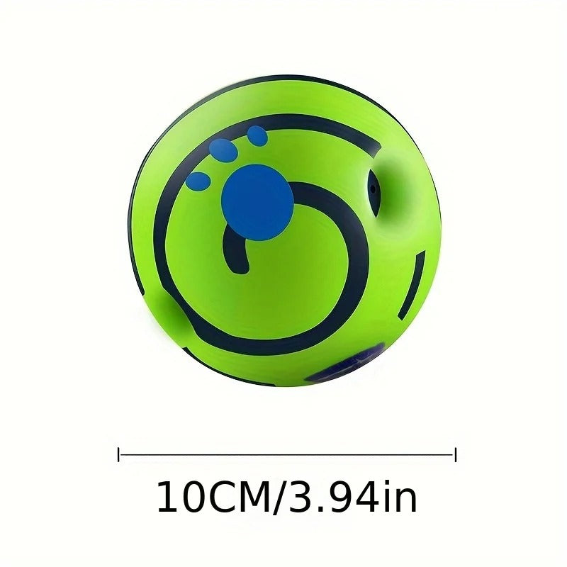 Interactive Dog Giggle Ball – Engaging Play with Durable Sound Design