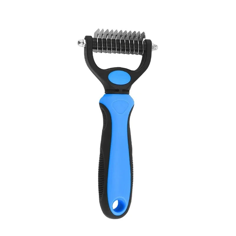 Self-Cleaning Pet Deshedding Brush – Gentle Grooming for Dogs & Cats