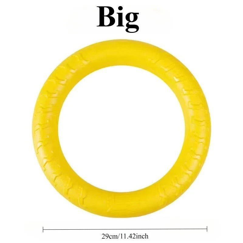 Dog Flying Ring Toy – Active Fetch Fun with Durable Rubber Design