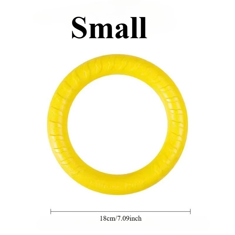 Dog Flying Ring Toy – Active Fetch Fun with Durable Rubber Design