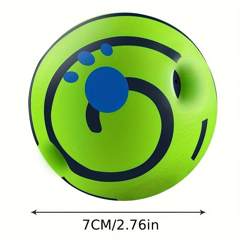 Interactive Dog Giggle Ball – Engaging Play with Durable Sound Design