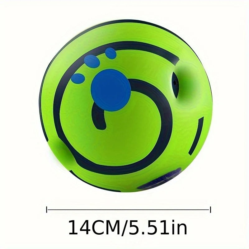 Interactive Dog Giggle Ball – Engaging Play with Durable Sound Design