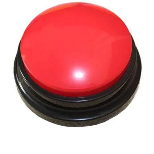 Dog Training Voice Button – 30s Recordable Pet Communication